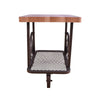 ACME Furniture Francie End Table (82862) in another angle. This table is available in Coffee Table Mart now.