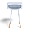 ACME Furniture Sonria End Table (84445) (SKU# 84445) in another angle. This table is available in Coffee Table Mart now.