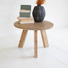 Another image of Kalalou Looking for a small, simple table to add to your décor? Look no further than the Round Wooden Side Table! This table is perfect for any room in your home – use it as an end table in your living room, a bedside table in your bedroom, or even a side table in your office. (SKU# tb1). This table is available in Coffee Table Mart with Free Shipping.