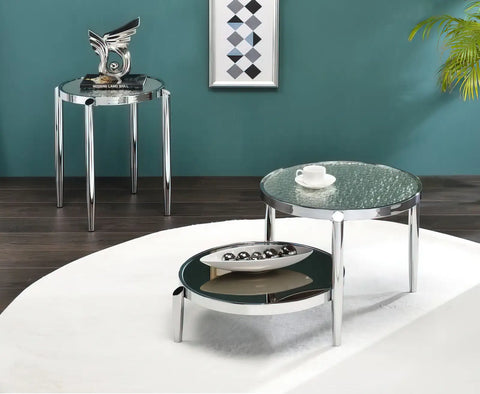 Impressive ACME Furniture Abbe End Table (LV00573). This table is available in Coffee Table Mart now. Enjoy Buy Now Pay Later.